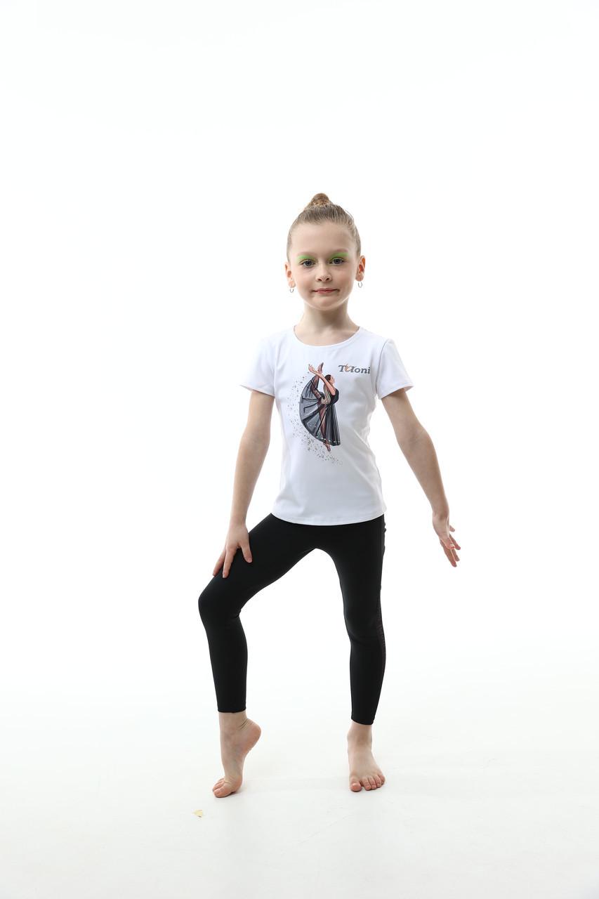 Футболка BALLET 28 104-110 см Белый