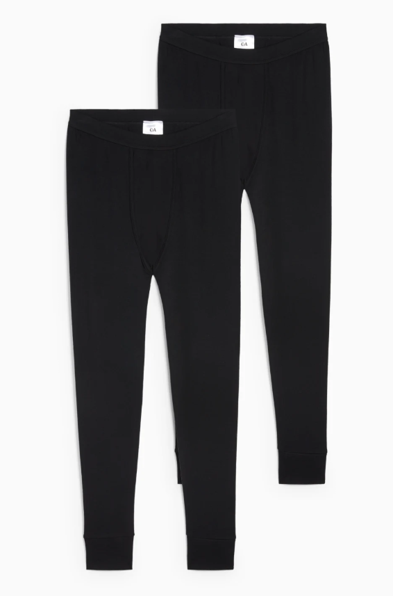 Термокальсоны мужские демисезонные C&A L 2 шт. Черный (5578798657)