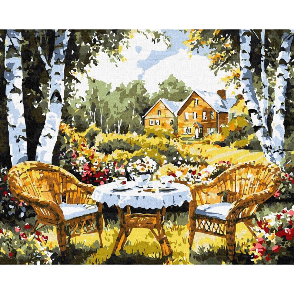Картина за номерами Ideyka Дача мрії KHO6378 40х50 см (RLT54106) - фото 1 Картина за номерами Ideyka Дача мрії KHO6378 40х50 см (RLT54106) - фото 1
