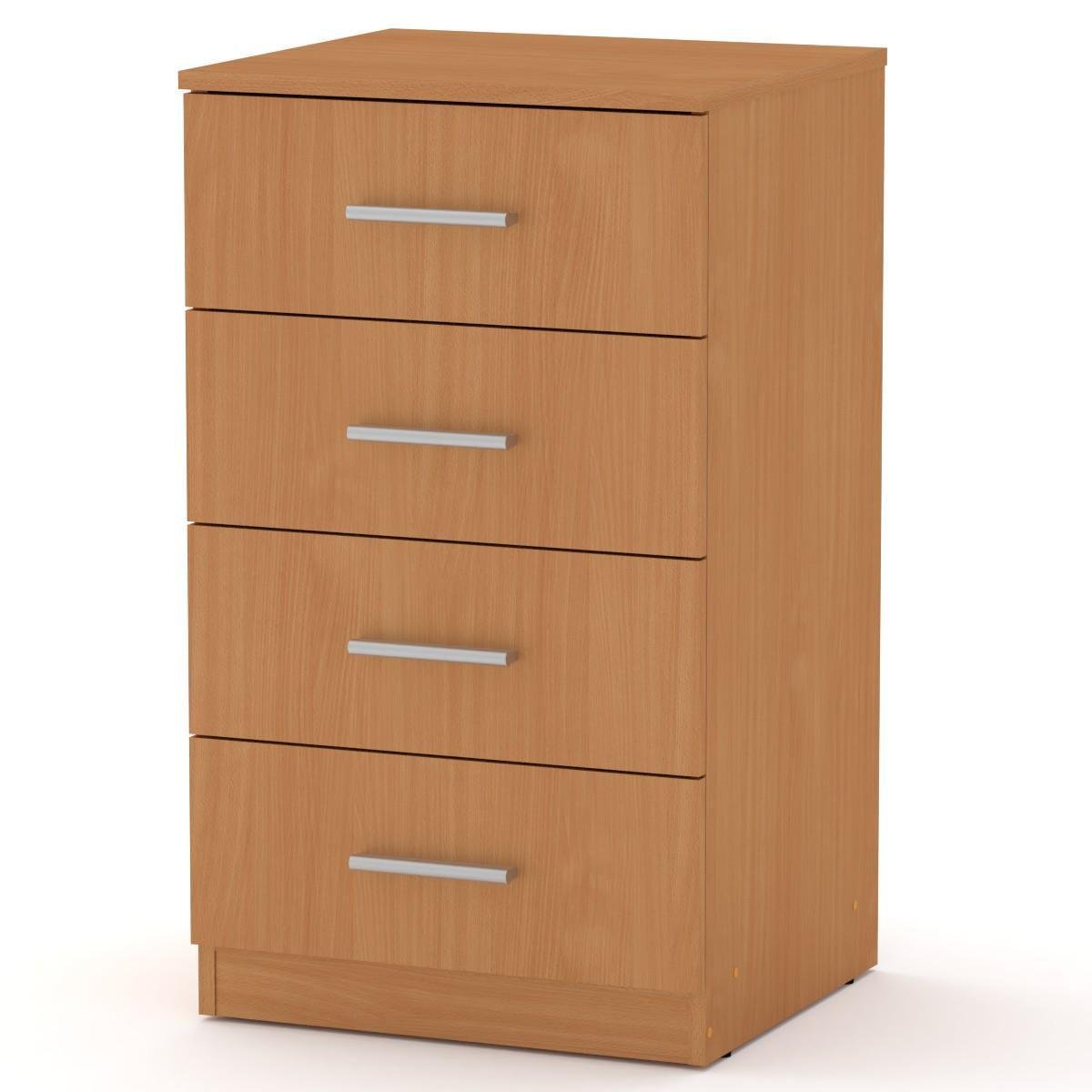 Комод для вещей Компанит 4А Бук (18021) - фото 1