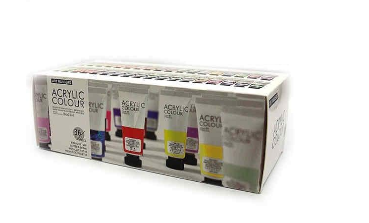 Акриловые краски ART RANGER 36 цветов по 22 мл
