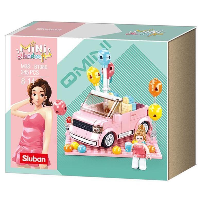 Конструктор детский Sluban Машинка 245 деталей (M38-B1086)