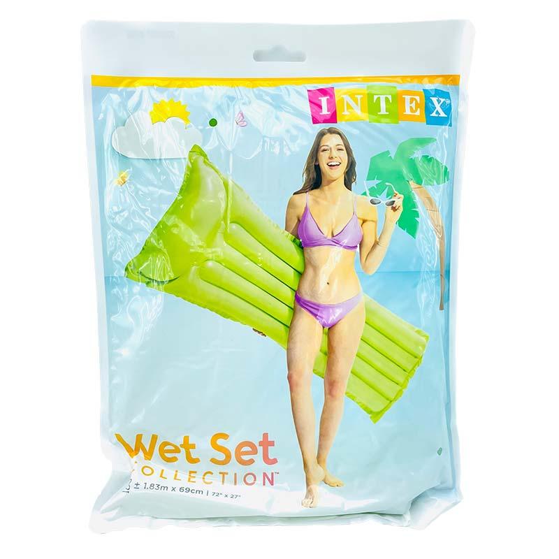 Матрац intex 59703 59703NP 183x69 см Green (27721381)