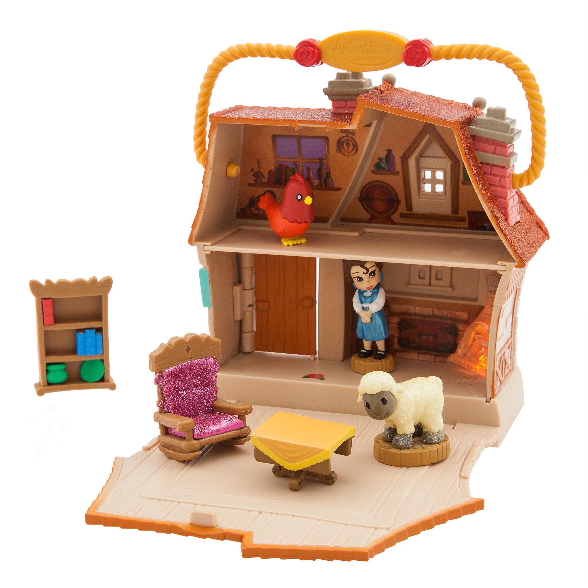 Набір фігурок з музичним будиночком Бель Disney 6 шт (991120057)