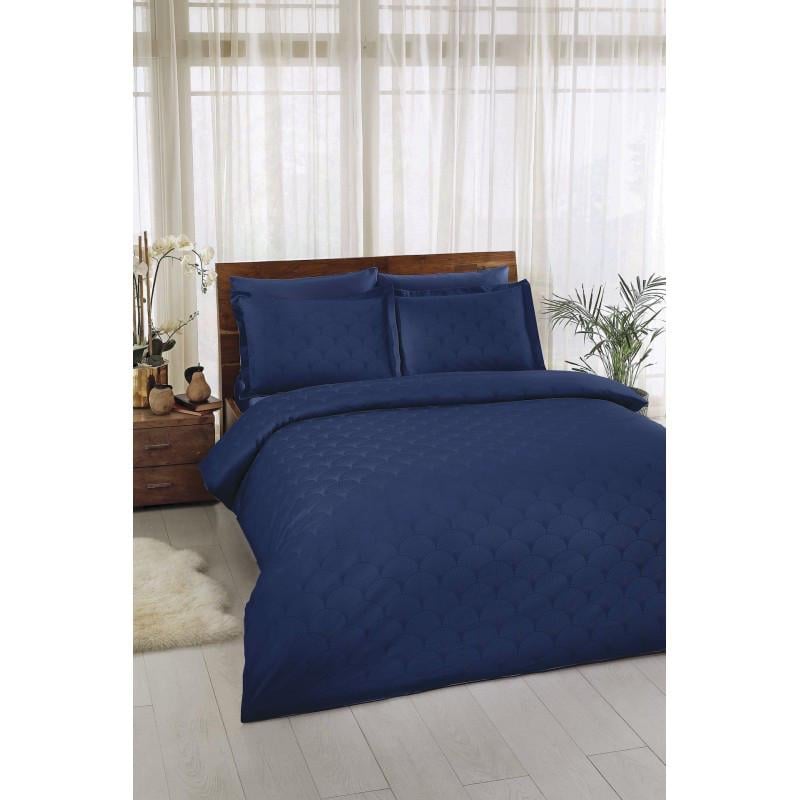 Постельное белье TAC Cross евро Синий (2000022179539)