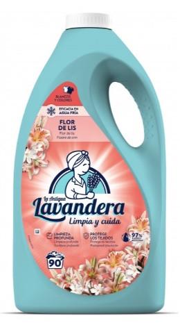 Гель для стирки Lavandera floral BLA цветы лилии 4,5 л 90 стирок