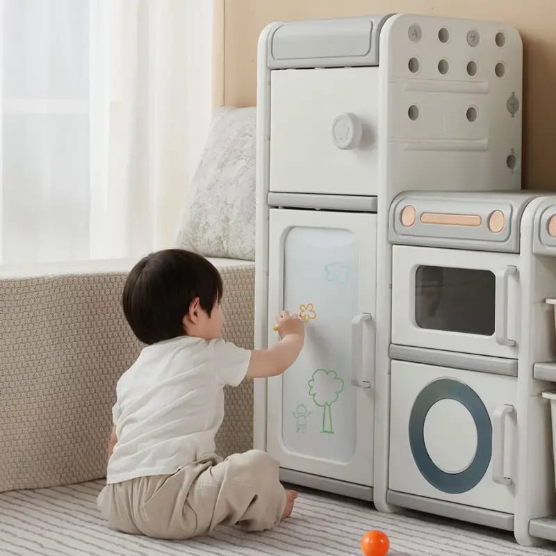 Стеллаж для книг и игрушек Lumpurini Antonietta с ящиками и контейнерами (87f280d0) - фото 5 Стеллаж для книг и игрушек Lumpurini Antonietta с ящиками и контейнерами (87f280d0) - фото 5