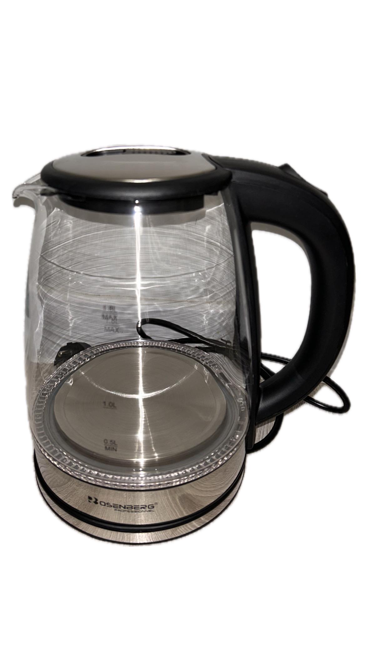 Електрочайник Rosenberg HW1821 з LED-підсвічуванням