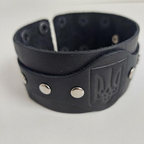 Браслет Тризуб 40 мм Черный (25500)