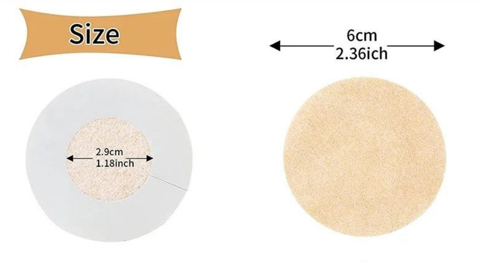 Накладки одноразовые на соски для ношения одежды без бюстгальтера 5 шт. - фото 9