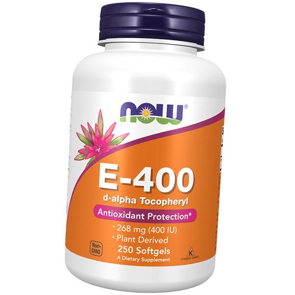 Вітамін Е Vitamin E-400 250 гел. капс. (36128025)