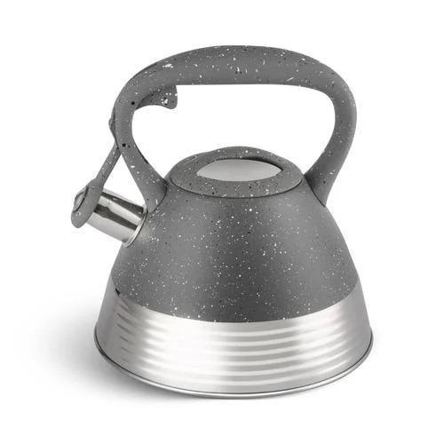 Чайник зі свистком Edenberg EB-8827 з мармуровим покриттям та турбо індукційним капсульним дном 3 л (EB-8827) - фото 2 Чайник зі свистком Edenberg EB-8827 з мармуровим покриттям та турбо індукційним капсульним дном 3 л (EB-8827) - фото 2