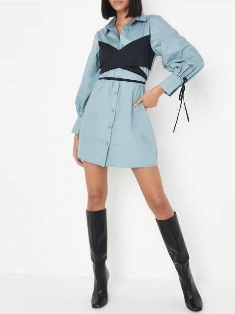 Платье Missguided р. 36 Голубой (CL113042)