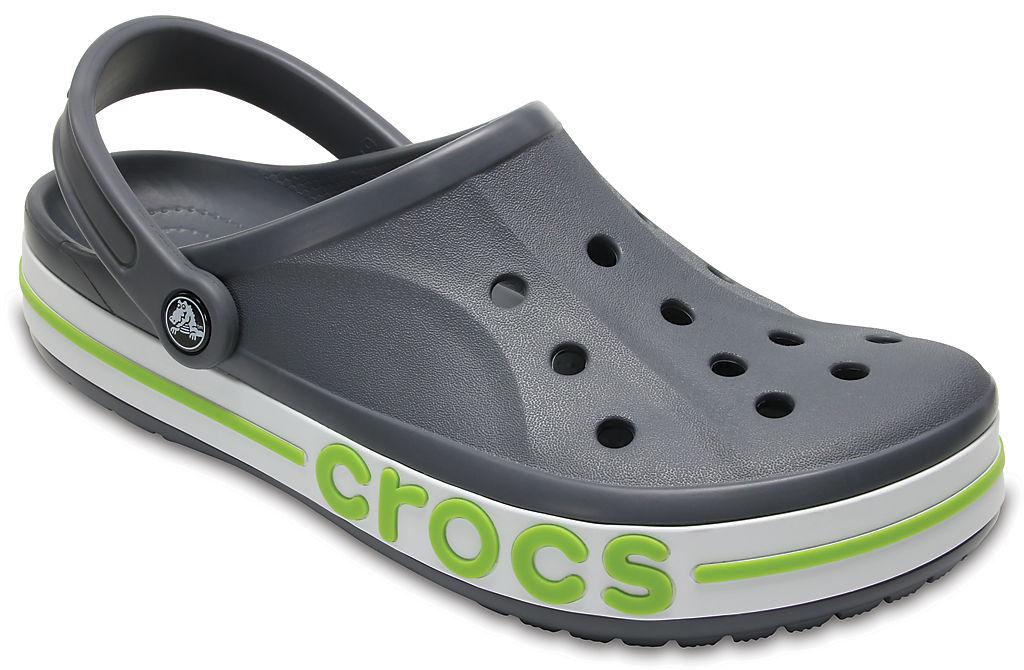 Сабо Crocs Bayaband Clog M5-W7 р. 37 Charcoal/Volt Green - фото 4