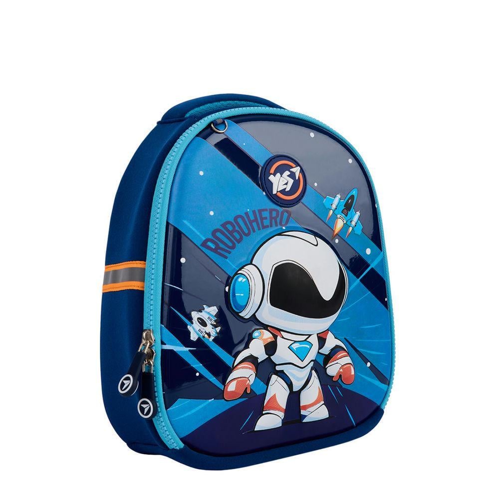 Рюкзак детский YES Robohero 25x20x9 см 4,5л Синий (550018) Рюкзак детский YES Robohero 25x20x9 см 4,5л Синий (550018)