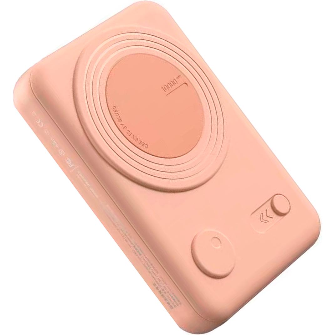 Внешний аккумулятор Blueo Magnetic Wireless With Stand 20W 10000 mAh Pink (P010PNKS) - фото 2 Внешний аккумулятор Blueo Magnetic Wireless With Stand 20W 10000 mAh Pink (P010PNKS) - фото 2