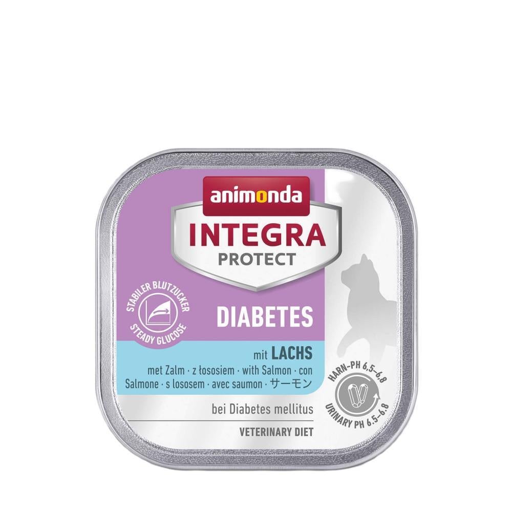 Корм влажный для кошек Integra Protect Diabetes при сахарном диабете с лососем 100 г (2527350755) Корм влажный для кошек Integra Protect Diabetes при сахарном диабете с лососем 100 г (2527350755)
