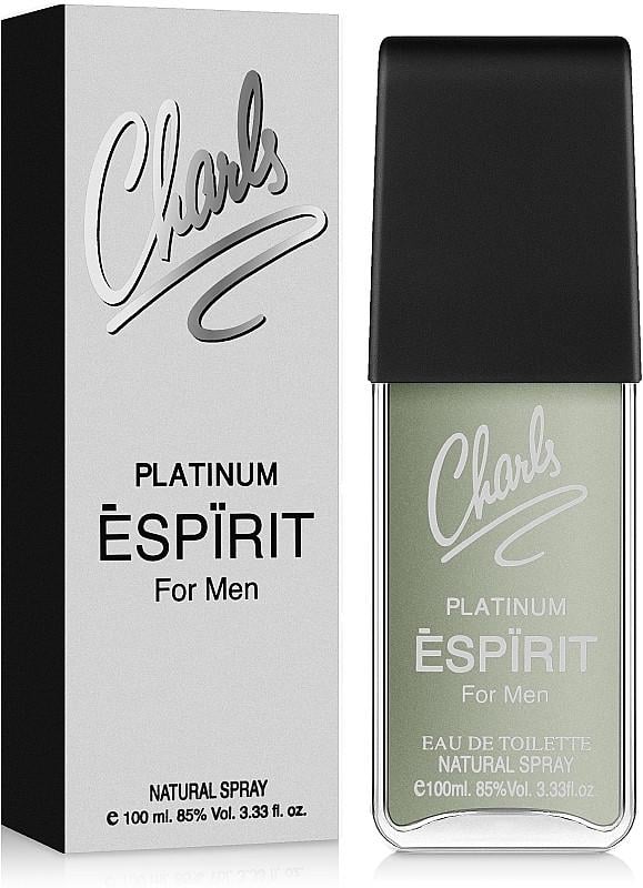Туалетная вода мужская Charls Espirit Platinum 100 мл (1504365425)