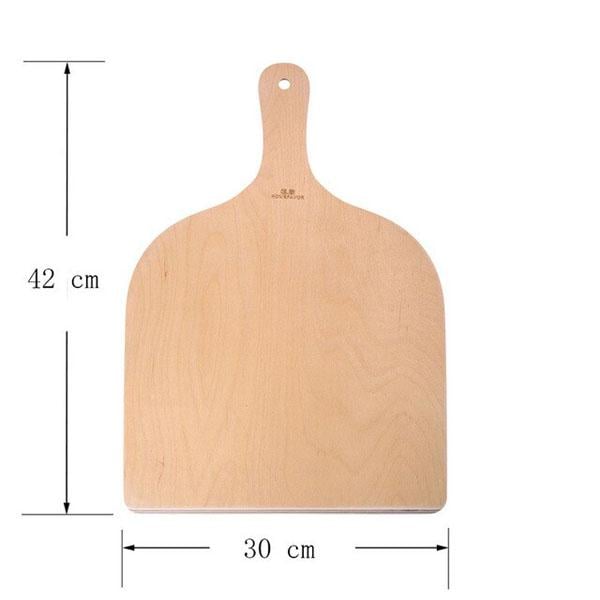 Лопата для хлеба и пиццы деревянная 42х30 см (1303) - фото 4