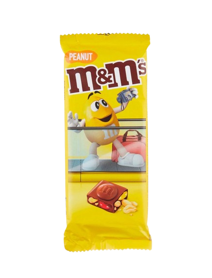 Шоколад M&M's Peanut молочний з кольоровим драже та арахісом 165 г (20599540)