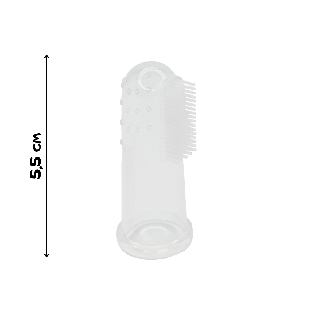 Прорізувач-щітка на палець у футлярі Рожевий (519) - фото 4