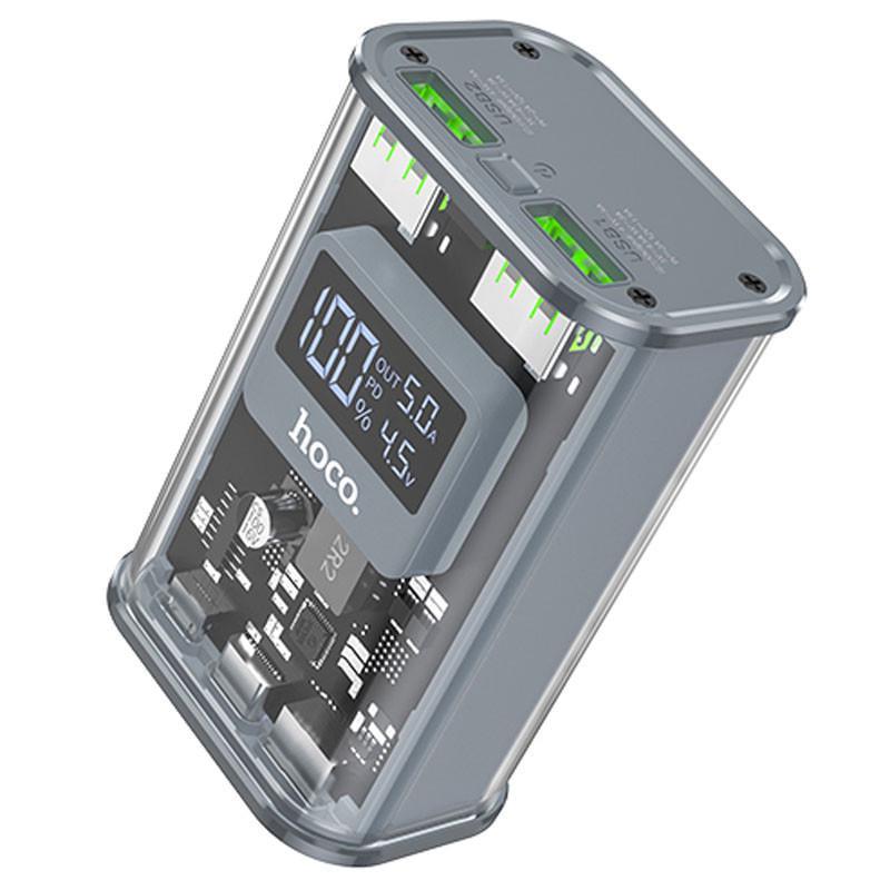Повербанк Hoco J105 Discovery Edition 22,5W 10000 mAh Gray (00000067622_1)