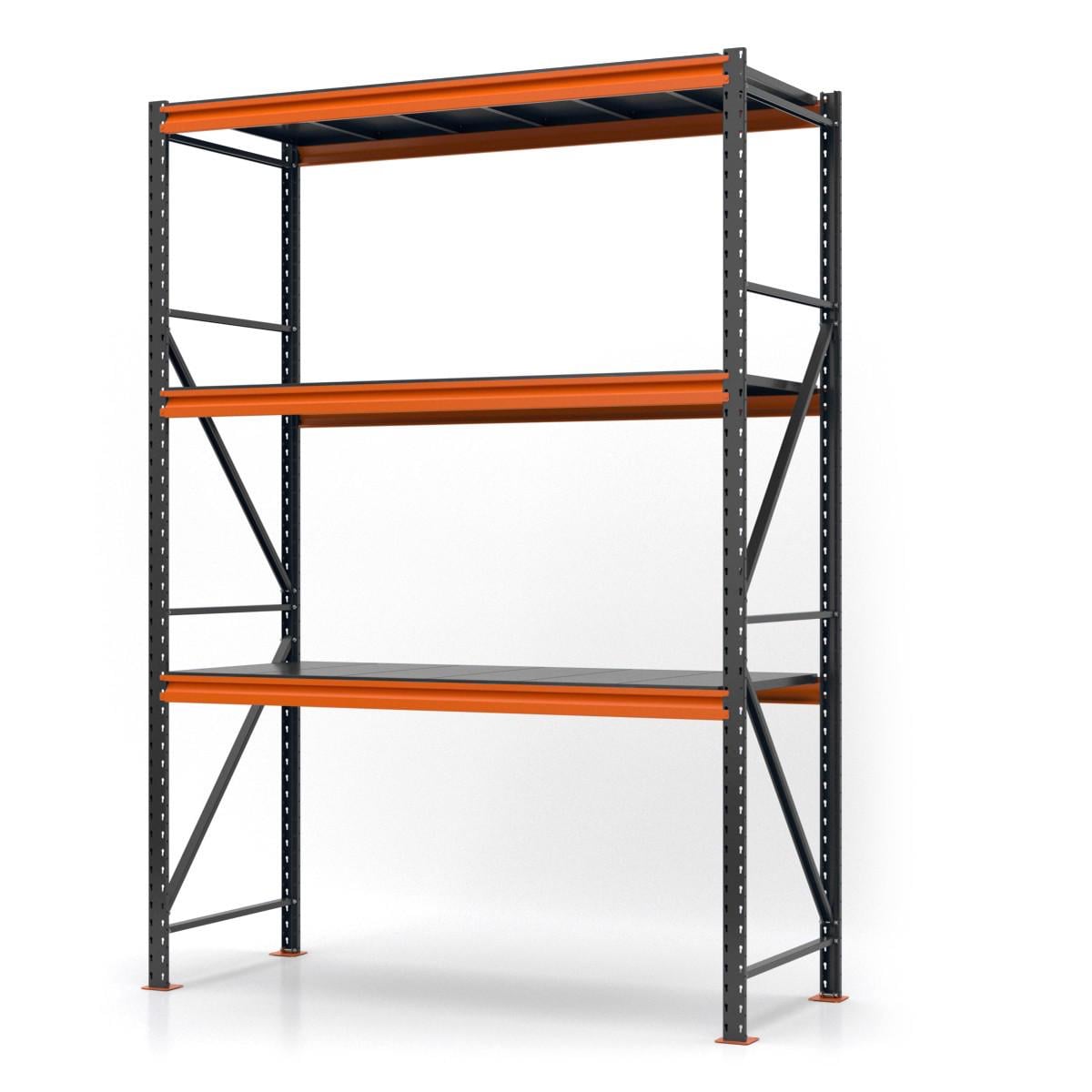 Стелаж PIN Special металевий пофарбований 3 полиці 2000х1890х900 мм