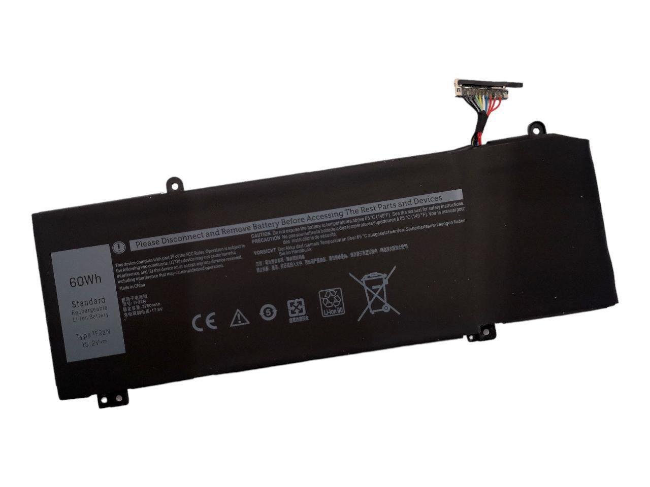 Акумулятор дл Dell Alienware M15 2018/M17/G5 5590/G7 7590/7790/8622M/1F22N 60Wh (18073361)