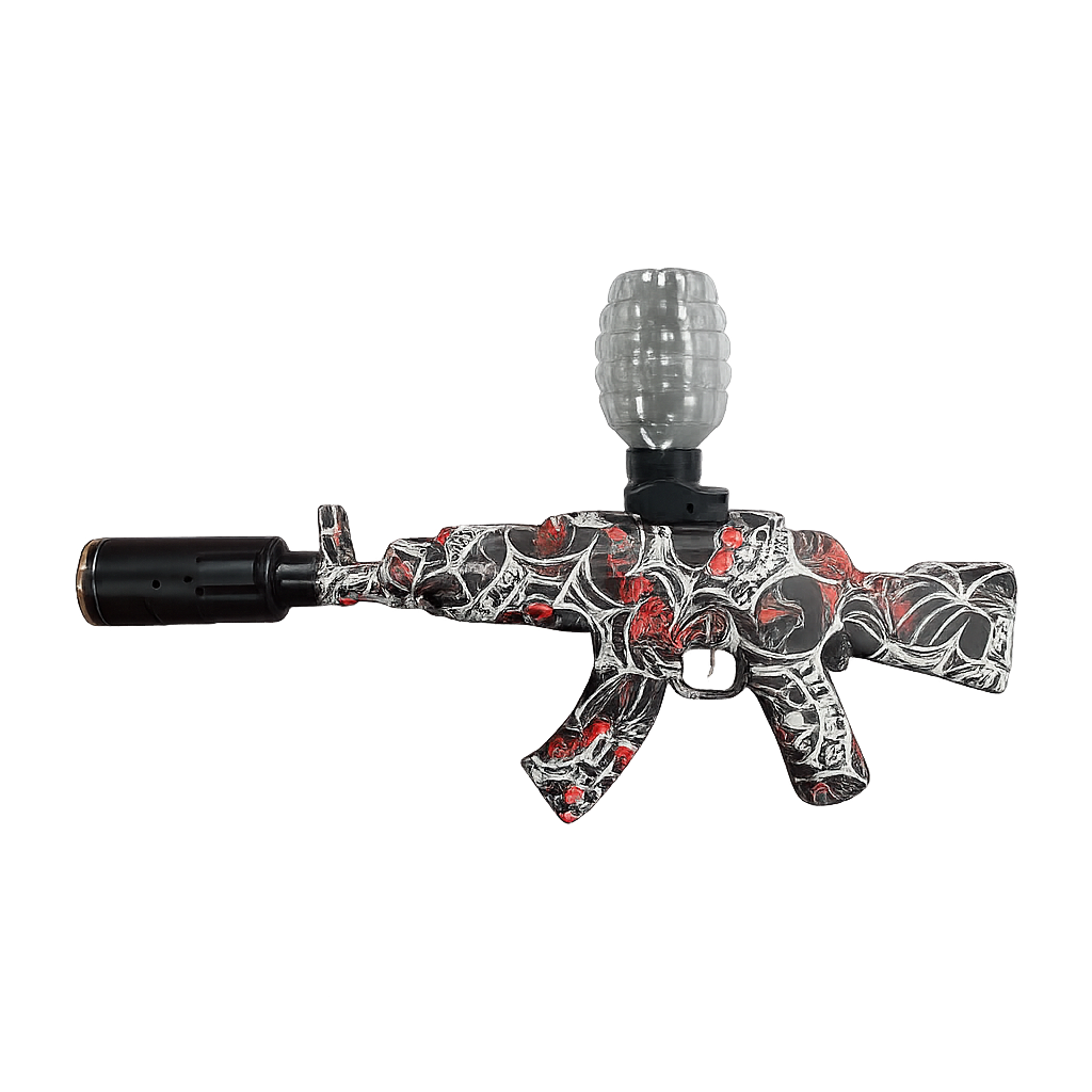Бластер Assault AK-47 mini WH80-4 игрушечный с глушителем (32407751) Бластер Assault AK-47 mini WH80-4 игрушечный с глушителем (32407751)