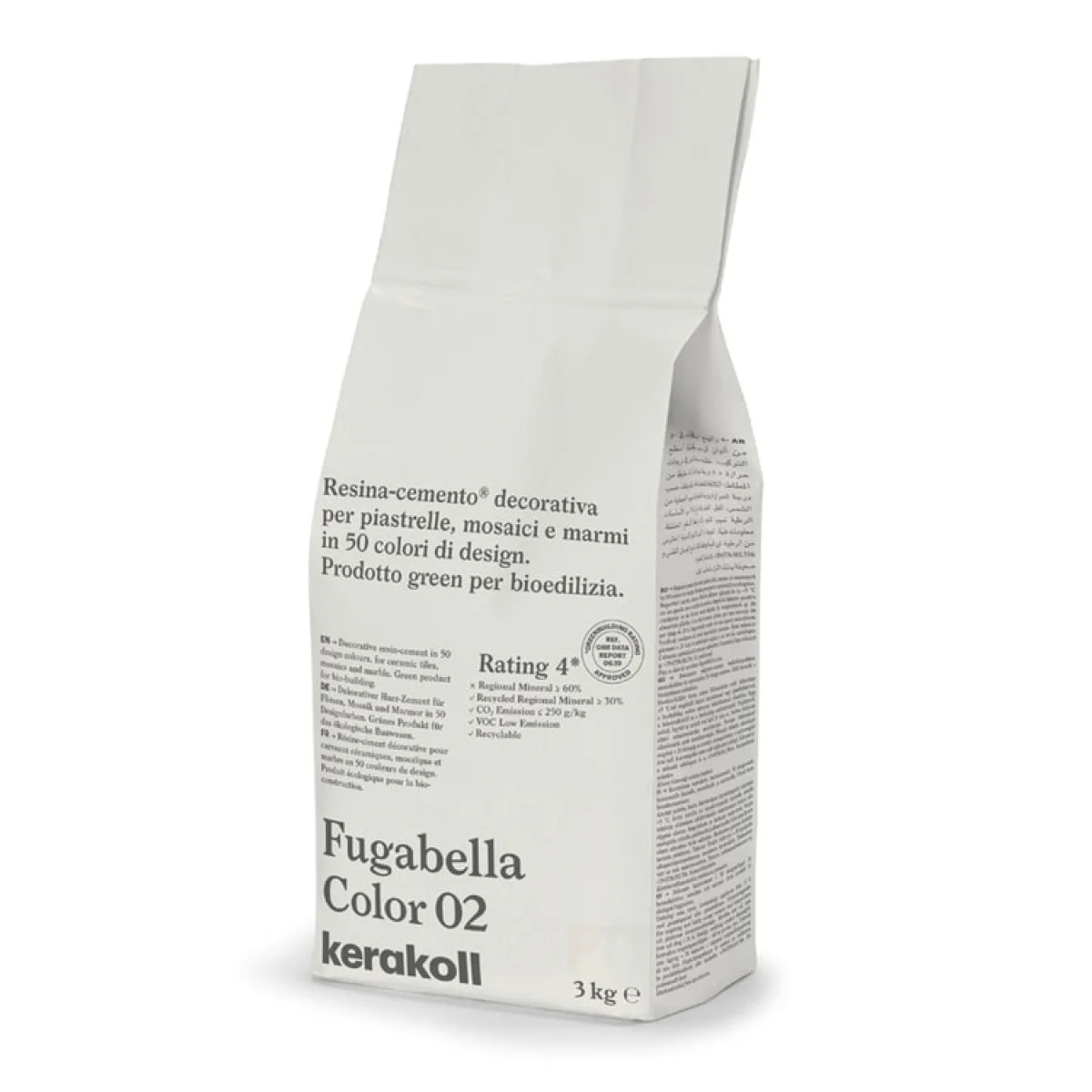 Фуга для швов Kerakoll Fugabella 3 кг Color 2 (KFG2)