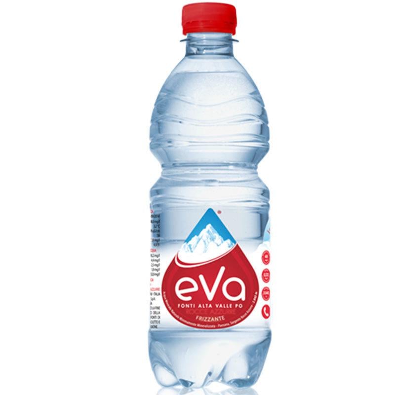 Вода минеральная газированная горная Acqua Eva 0,5 л х 24 шт. (18799)