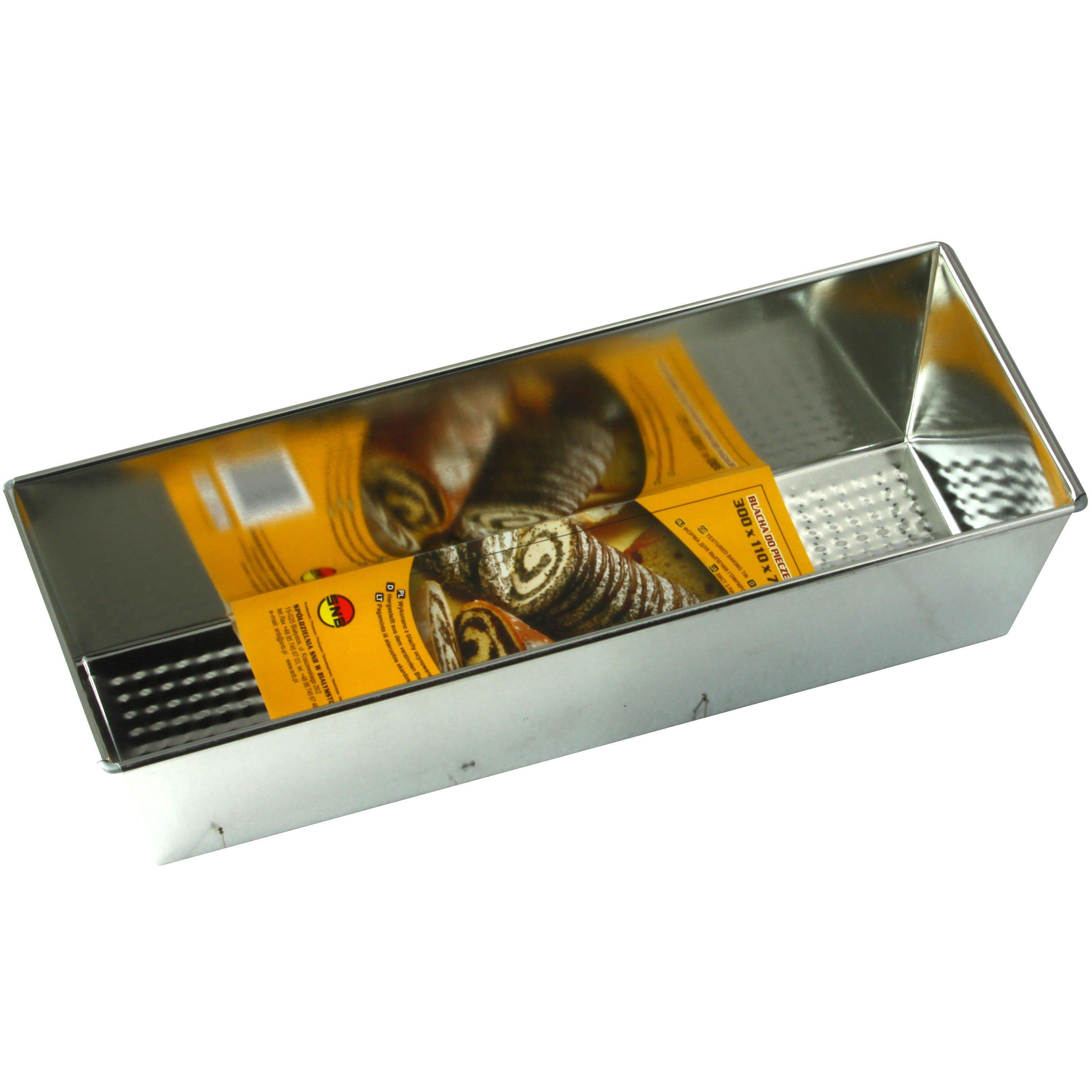 Противень Snb с рифлёным дном 30х11х7,5 см