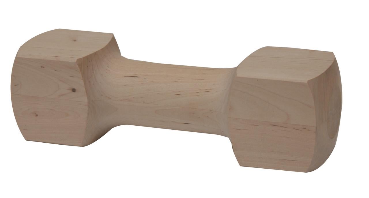 Іграшка для собак Croci дерев'яна гантеля квадратна 27х7,5 см (1199892428)