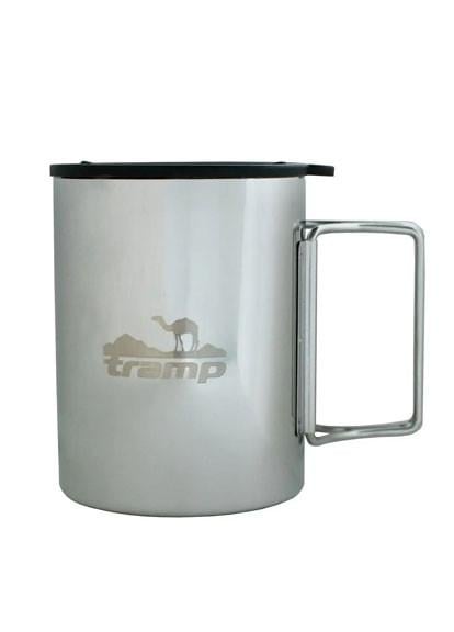 Термокружка Tramp со складными ручками и поилкой 500 мл (UTRC-142-metal)