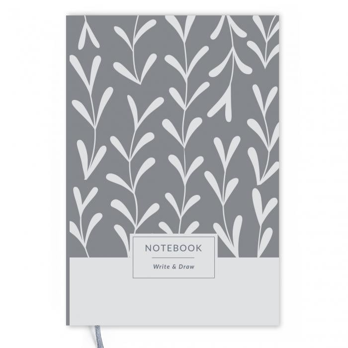 Блокнот Write&Draw White Leaves