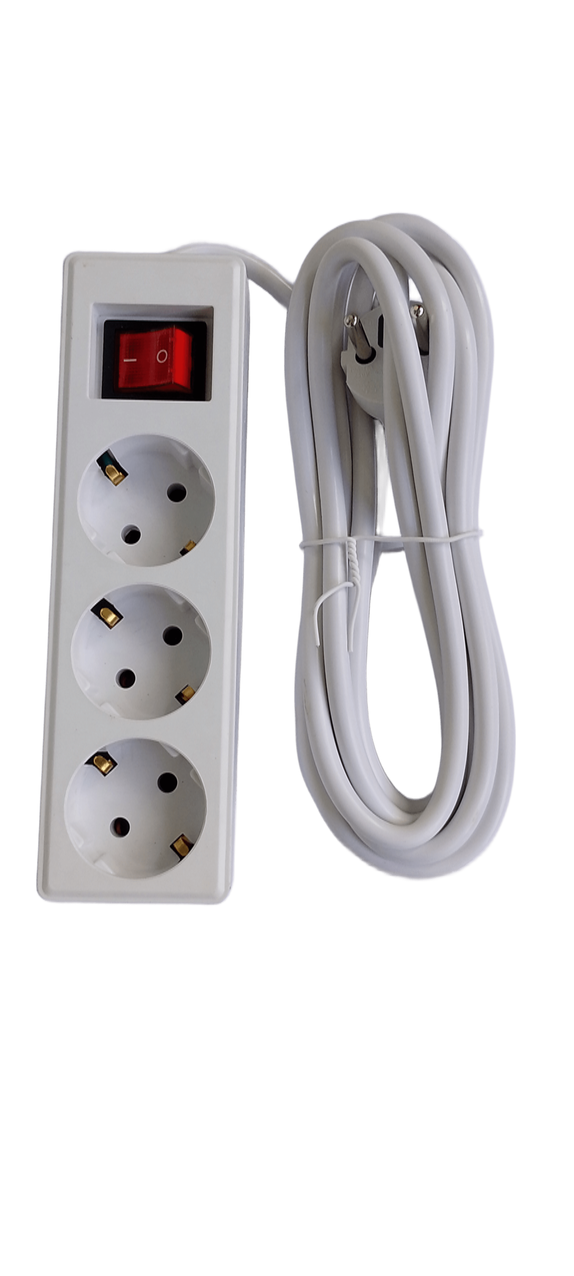 Удлинитель Rablex с заземлением и кнопкой 3 поста 16А 3500W 3 м (4150) Удлинитель Rablex с заземлением и кнопкой 3 поста 16А 3500W 3 м (4150)