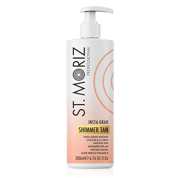 Засіб для легкої засмаги St Moriz Professional Insta-Grad Shimmer Tan з шиммеровим ефектом 200 мл (1801795634) - фото 1