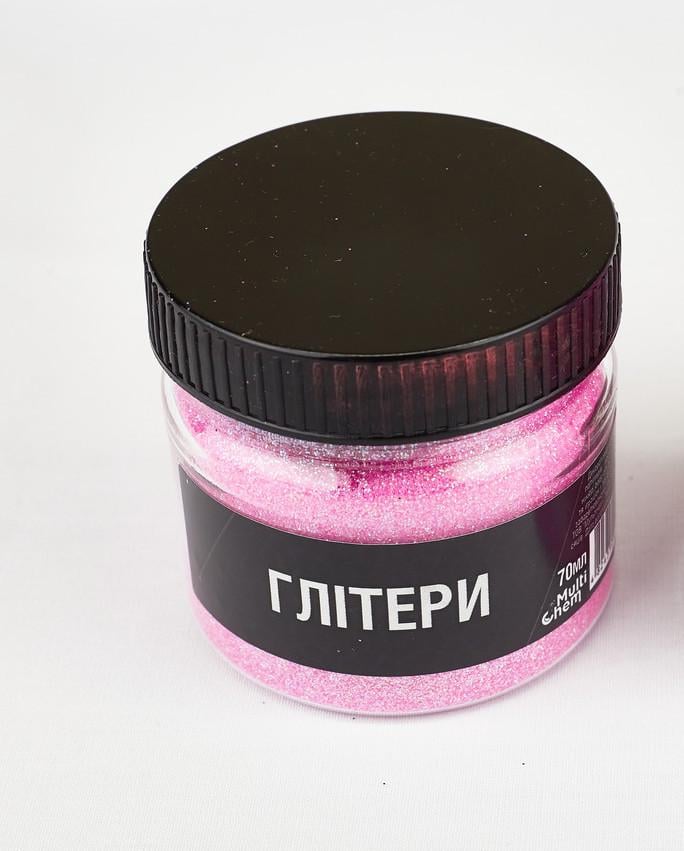 Глітер 866 0,2 мм 1/128 70 мл Райдужний (078662)