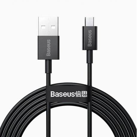 Кабель BASEUS Superior Series Fast Charging Micro USB 2A 2 м Black (CAMYS-A01)