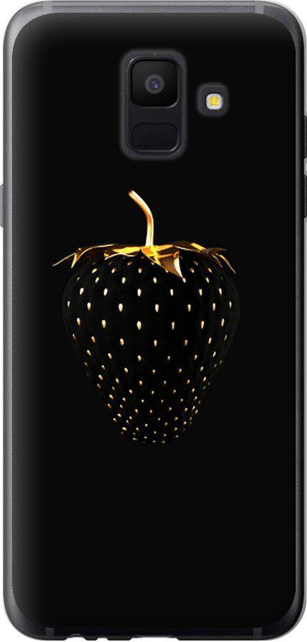 Чехол на Samsung Galaxy A6 2018 Черная клубника (3585t-1480-42517)