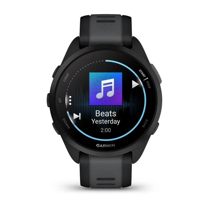 Смарт-годинник Garmin Forerunner 165 Music Black/Slate Gray (010-02863-30/B0) - фото 4