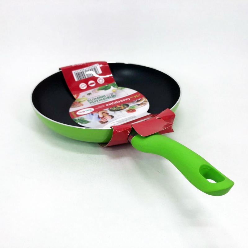 Сковорода Con Brio СВ-2414 антипригарная 24 см Green (tf5172) - фото 7 Сковорода Con Brio СВ-2414 антипригарная 24 см Green (tf5172) - фото 7