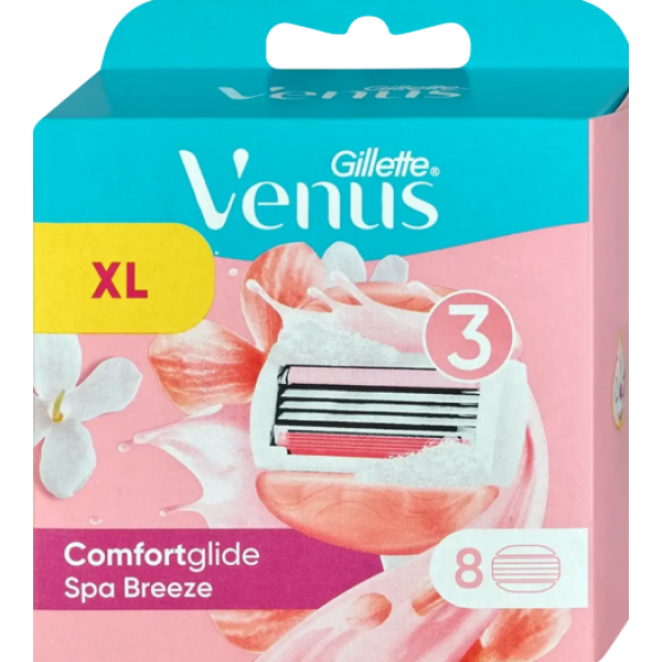 Картриджи сменные для бритья GILLETTE Venus ComfortGlide Spa Breeze 8 шт.