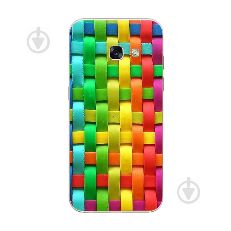 Чохол із малюнком Printed Silicone для Samsung A320 Galaxy A3 2017 Плетенка (hub_CIGt45724)