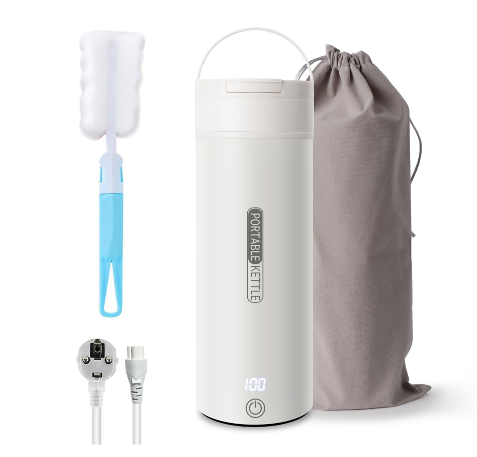 Электрочайник дорожный Travel Kettle Mini складной с подогревом 500 мл (3041796883)