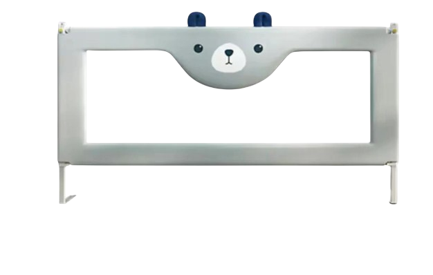 Бортик для кровати Bear 200 см Серый (5906630000463) Бортик для кровати Bear 200 см Серый (5906630000463)