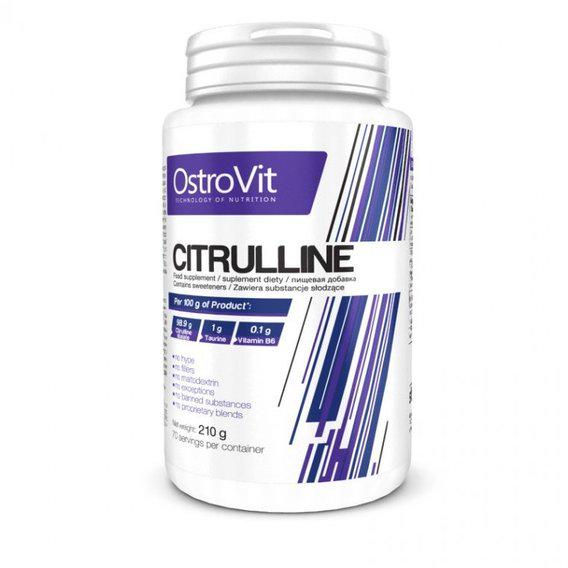 Цитруллин для спорта OstroVit Citrulline 210 г 70 порций - фото 1