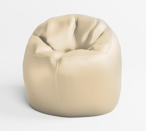 Кресло-мешок SkyPuff Облачко экокожа Zeus Delux 100 см Sand (10001176) Кресло-мешок SkyPuff Облачко экокожа Zeus Delux 100 см Sand (10001176)
