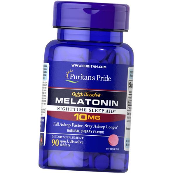 Мелатонин Melatonin 10 Quick Dissolve быстрорастворимый 90 таблеток (72367012)