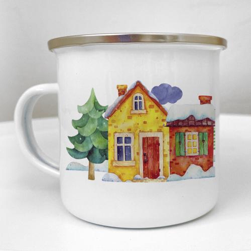 Кружка металлическая Camper Winter days 250 мл (KRM_23S062)